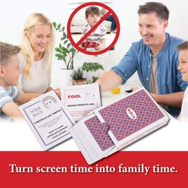 Wise Man Foolish Man Family Card Game: Fun Educational Christian Game for Kids and Families; Fun Bible Game; Perfect Game for Family Game Night