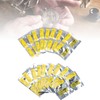 1900PCS O Ring Watch Back Gasket Rubber Washers Set 0.5mm