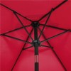 Yaheetech Outdoor Umbrella with Stand, 7.5 Ft Patio Umbrella with