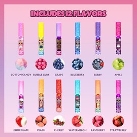 L.O.L. Surprise! Brillo Labial Vegetal 12 pzas Niñas Regalo Fiesta