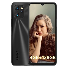 UMIDIGI Power 7 Mobile Phones (2023),4+128GB,6150mAh,20MP+8MP,6.7FHD+Screen,Unisoc T610 Processor,Android 11,4G Dual SIM Smartphone/Type-C/Face ID/GPS/OTG,UK Version(Grey)