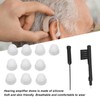 Silicone Hearing Amplifier Dome Earplug Set Professional Hearing Amplifier Cleaning
