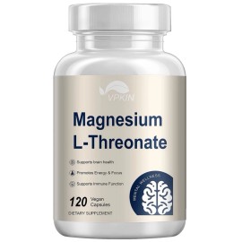 Magtein Magnesium L Threonate  - 120x  Capsules - Non-GMO