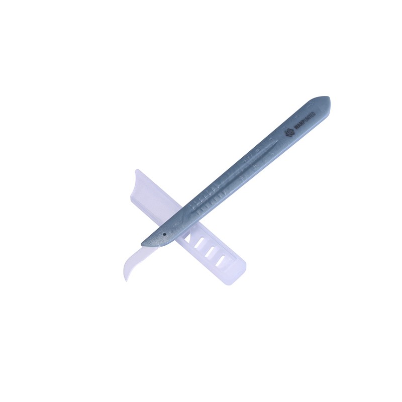 4-Pack Betor MR Safe Ceramic Scalpel #12 Hook Blade with