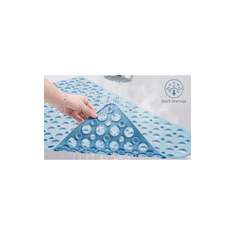 Extra Soft Non-Slip Bathtub Mat for Kids - Machine Washable