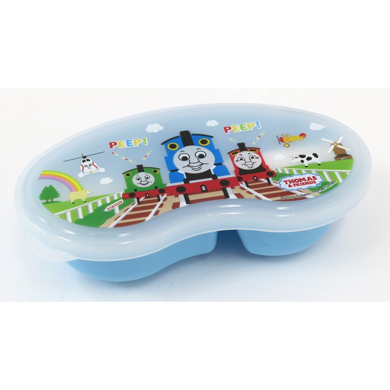 オーエスケー きかんしゃトーマス おでかけ離乳食食器 BR-5 ブルー