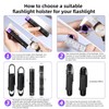 Flashlight Holster T410 Tactical Flashlight Holster Suitable for flashlights with