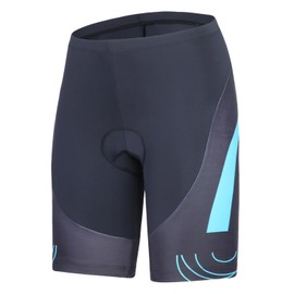 beroy - Pantalones cortos de ciclismo para mujer con acolchado de gel 3D, pantalones cortos de ciclismo para mujer