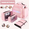 Maletin Maquillaje Para Uñas Bolsa Organizadora Desmontable