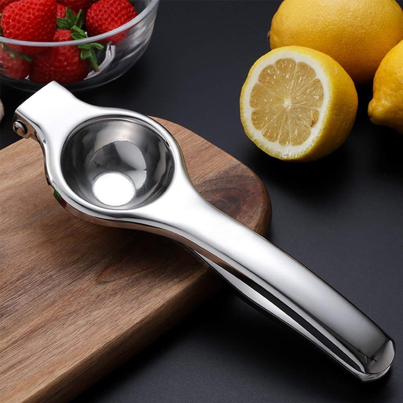 joleully Lemon Squeezer Stainless Steel Professional Lemon Manual Juicer, Lemon