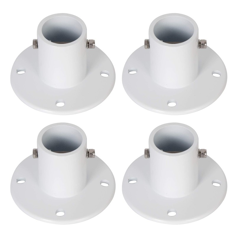 HECASA Deck Anchor Flange Cast Above Ground Pool Ladders Handrails