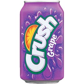 Crush Grape Soda, 12 Fl Oz Cans (Pack of 18, Total of 216 Fl Oz)