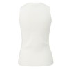 comma Women's Sweater Vest, White-0120, 42
