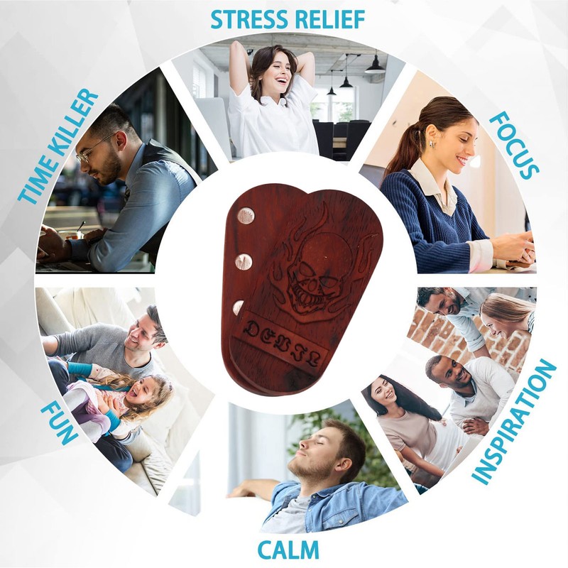 Magnet Finger Stress Relief Slider Wood Finger Stress Relief Toy