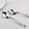 Gourmet Settings 20-Piece Silverware Soprano Collection Polished Stainless Steel Flatware