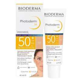 Protector Solar Facial Bioderma Photoderm Spf50 Color Claire Light