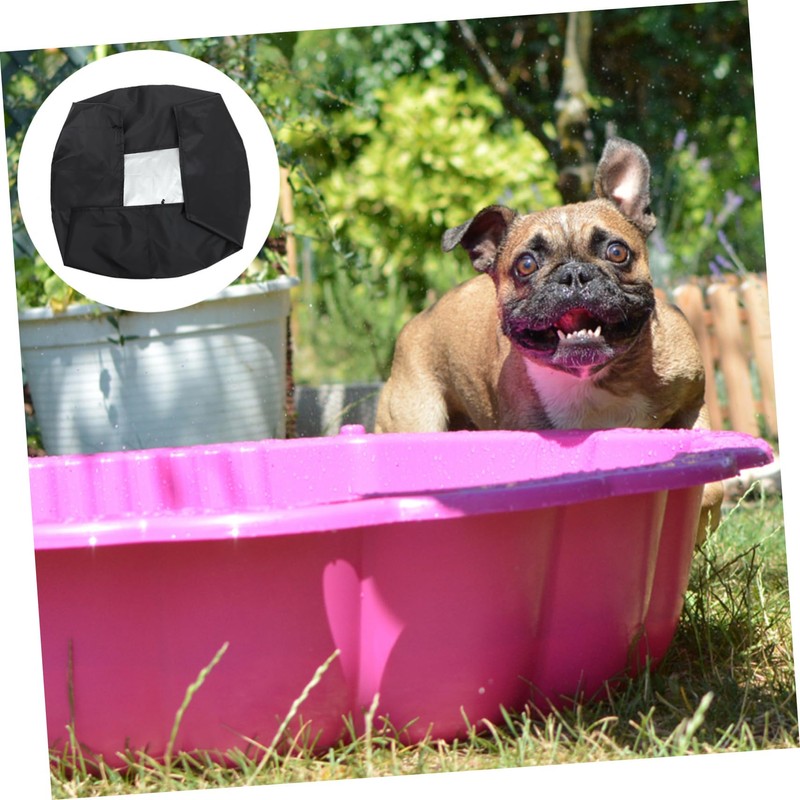 BESPORTBLE Outdoor Pool Cover Round Bath Tub Pet Swimming Pool