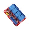 AEDIKO 4 Channel Relay Module 24 V Relay Board with