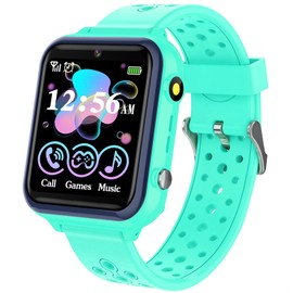 Smooce Kids Smart Watch Phone,Boys Girls Kids Smartwatch with Calling SOS Puzzle Games Music Camera Video Alarm Recorder for 3-12 Years Old Children Gifts
