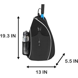 Bolsa de Tenis,Mochila Raqueta de Padel,Mochila de Tenis Para Mujeres y Hombres,Bolsa de Tenis Resistente al Agua,para Raquetas Bádminton y Otros Acce