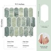 Vamos Tile Upgraded Thicker Design Peel and Stick Backsplash Tile,