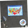 Operitacx Brilliant Maps Usa States Map Large Wall Art Learning