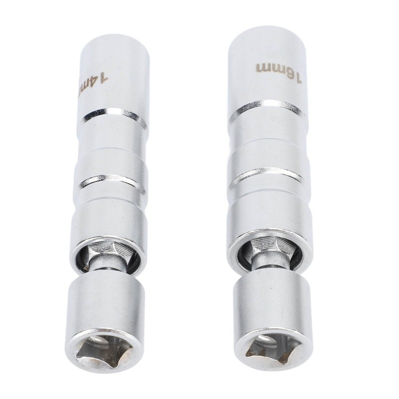 2pcs Spark Plug Socket Magnetic 14mm 16mm Thin Wall Spark