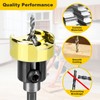 55228 Countersink Drill Bit with Adjustable Depth Stop, Carbide Tipped