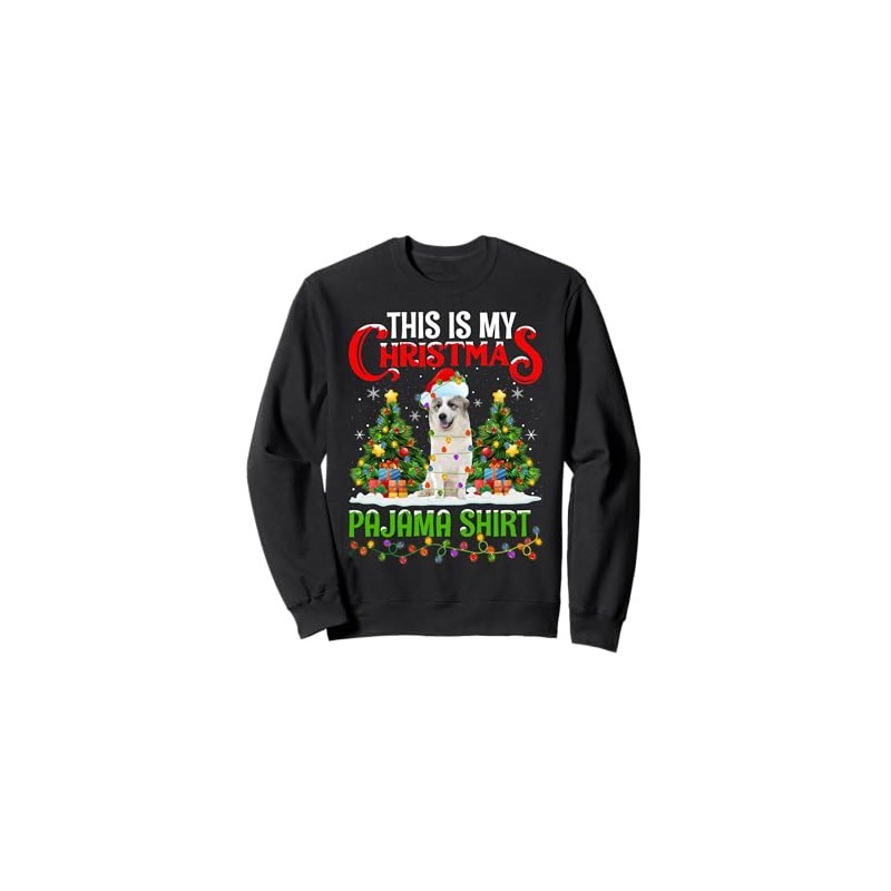 Great Pyrenees Dog Xmas Lights This Is My Christmas Pajama