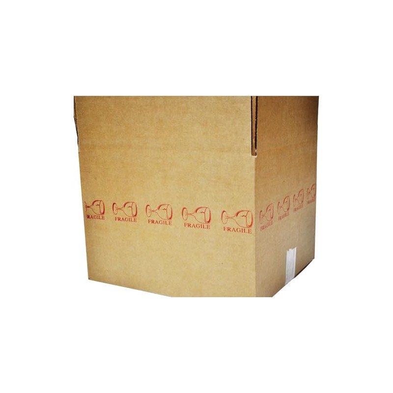 Fragile - Roller Stamp with Two Additional Red Ink Tubes