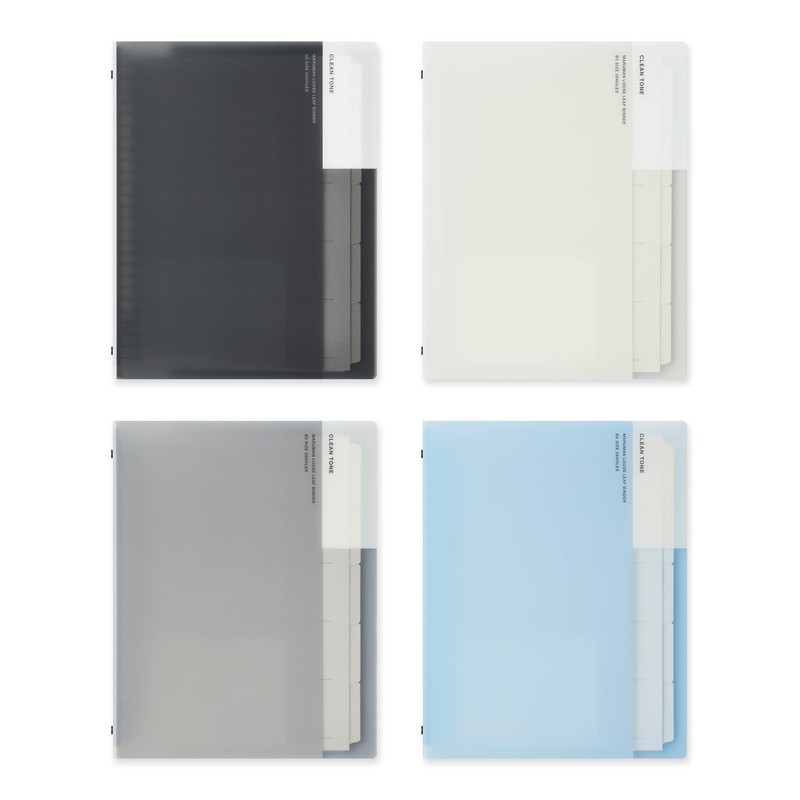 Maruman F312-06 Clean TONE B5 Loose Leaf Binder, Wide, 26