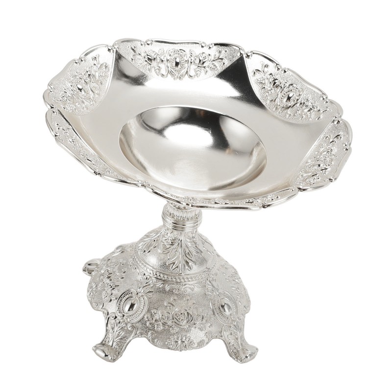 European Style Fruit Tray Metal Zinc Alloy Snack Nut Food