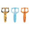 Vaessen Creative Set di Forbici per Bambini Procione, Cane, Tigre