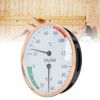 Sauna Temperature Humidity Meter Professional Wall Mounted High Accuracy Hygrometer
