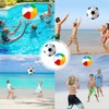 Pack of 2 Inflatable Water Balls, 40 cm Small Beach