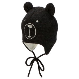 Sterntaler Boys' Knitted Hat, Anthracite mottled