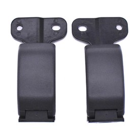QPCRAP Rear Window Latch Fit for 2000 2001 2002 2003 2004 2005 2006 Tundra 2Pcs Left & Right Quatar Glass Lock Assembly (Grey)