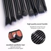 MSQ 8pcs Eyeshadow Brushes Professional Eye Makeup Brush Set Eye