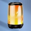 Portable Bluetooth Speaker with Night Light Multifunction LED Dazzling Night