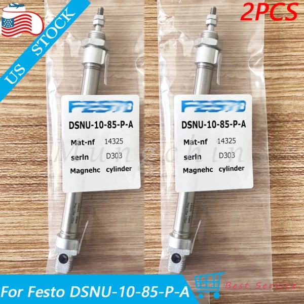 Unbranded 2PCS For Festo DSNU-10-85-P-A 14325 Pneumatic Cylinder DSNU1085PA 10