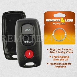 Remotez4less For 2001 2002 2003 Mazda Prot?g? Remote Shell Case Car Key Fob Cover