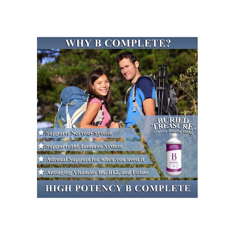 Buried Treasure B Complete High Potency B Complex Adrenal Support