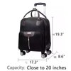 Rolling Laptop Bag, Lightweight Travel Trolley Luggage with 360° Spinner
