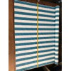 STRIPE CANVAS AWNING FABRIC WATERPROOF OUTDOOR FABRIC 60" Blue/WHTE (1