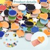 PandaHall Mosaic Tiles Ceramic Mosaic Pieces Accessories for Home Textiles