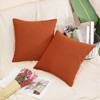 PiccoCasa Waterproof Pillow Case Cushion Cover for Sofa Backrest Soft