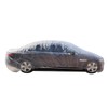 Vroelos 12.5'x21.5' Clear Plastic Disposable Car Protective Cover, Temporary Universal