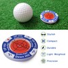 KeoPuals Golf Green Reader - Golf Ball Markers with Level