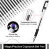 WANFRES Magic grooved Kids Book Disappearing Ink Pen, 2 Transparent