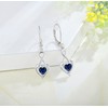 CARICY 925 Sterling Silver Infinity Dangle Earrings for Women September